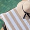 Hospeco California Cabana Beach Towels 30x70 Beige (4pk) CABANA-BG - alternate 3